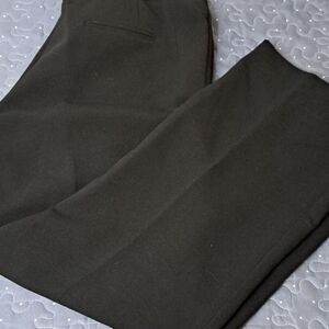 Allen B. By Allen Schwartz black lined wide leg pants size 16